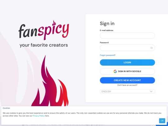 Fanspicy review, a site that is one of many popular Adult Fan Creator Platforms