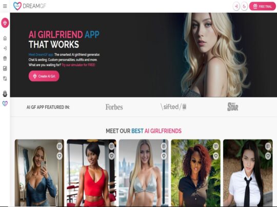 Dream GF review, a site that is one of many popular AI Porn Affiliate Programs